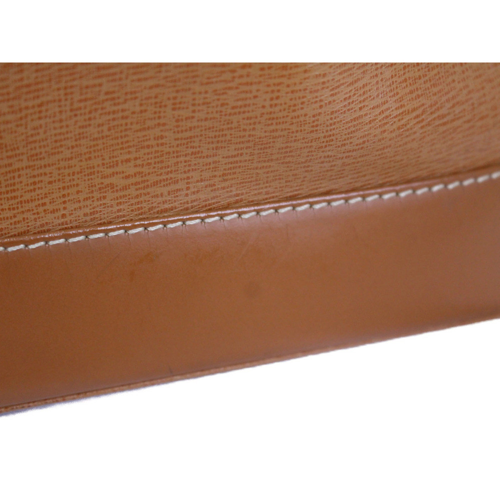 BURBERRY Hobo Bag leather Nova Check Camel Brown Tan ochre - Picture 9 of 9